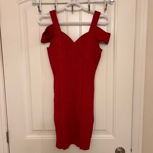 Guess Red Mini Dress